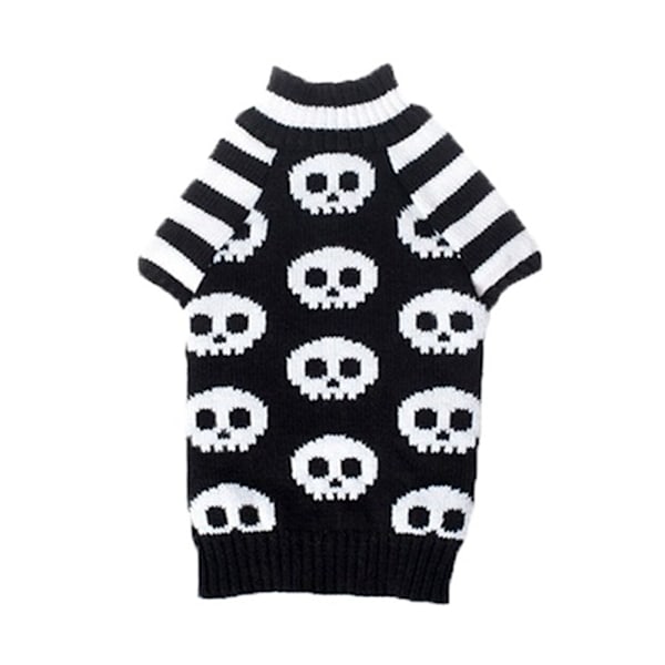 Pet Sweaters Skelett Tröja Katt Hund Kläder Husdjurskläder