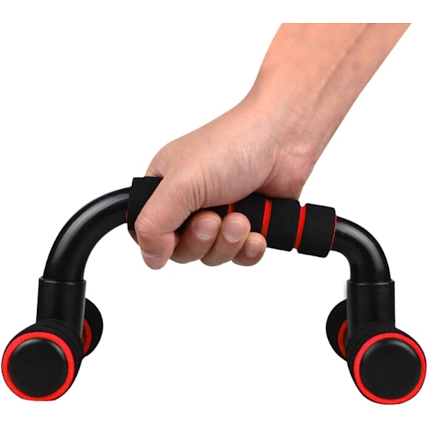 Ergonomiska Push-up Bar Ställ för Ökad Effektivitet, Lutande Push-up Bar Ställ med Halkfria Skumgrepp för Säkrare Överkroppsövningar