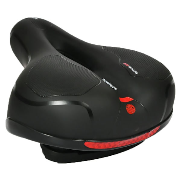 Bred Cykelsitsdyna, Ergonomisk Design med Tjockt Memory Foam, Andningsbar och Lämplig för Peloton & Motionscyklar