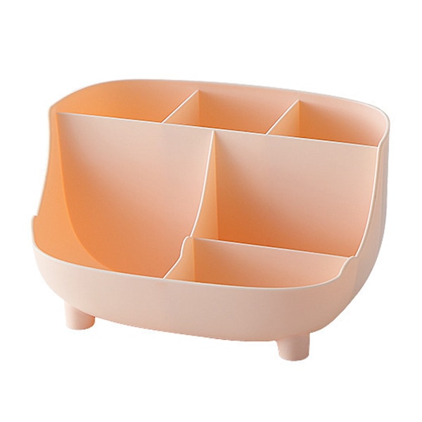 Makeup Multi Grid Organizer Kosmetisk Opbevaringsboks Kontor Desktop Diverse Beholder Hjem Make Up Display Stativ,Pink