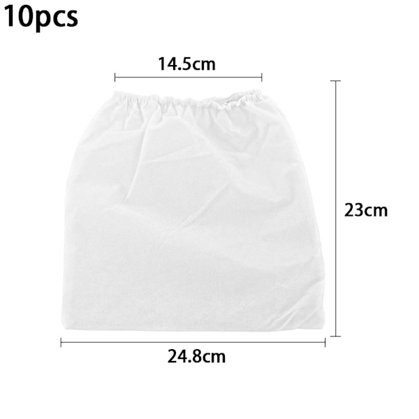 Hvid non-woven neglekunst støvsugning