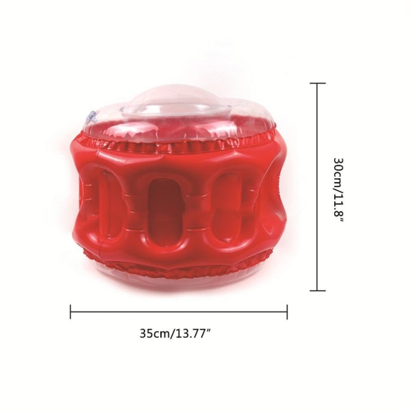 Kompatibel med Rage Quit Protector 360° skyddande behållare uppblåsbar enhetsskydd transparent uppblåsbar spelkontrollskydd
