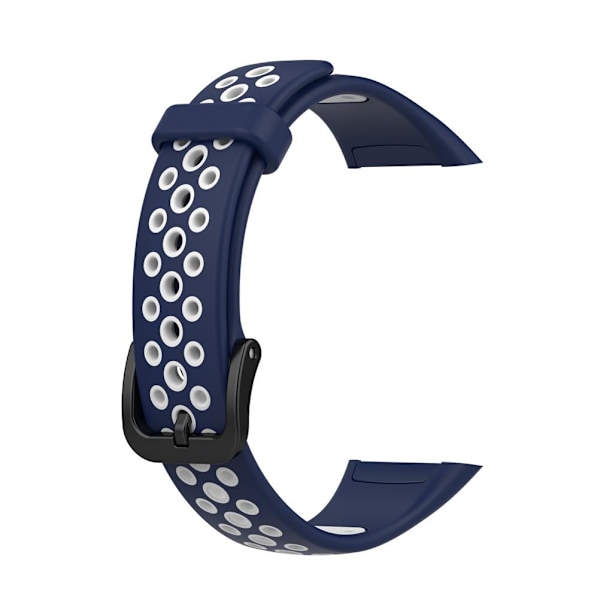 Kompatibel med Huawei Band 6  Honor Band 6 TPU Vanntett Klokke Rem Stropp Dobbel Farge Erstatnings Rem