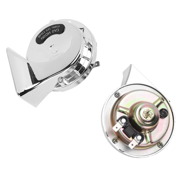 2 kpl auton torvi 510Hz 115Db hopea universaali kaikkiin 12V kuorma-autoihin RV moottoripyöriin UTV ATV