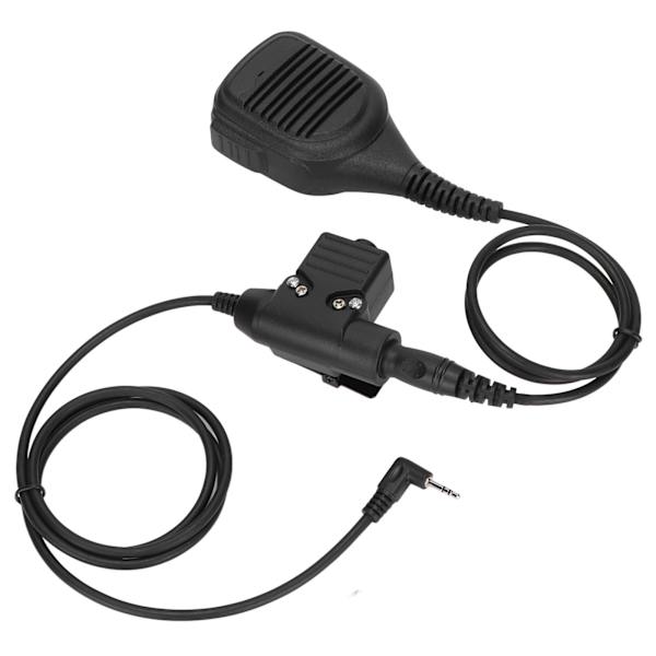 7,1 mm axelmikrofon för walkie-talkies med U94 PTT för MOTOROLA T5428 6200C T80
