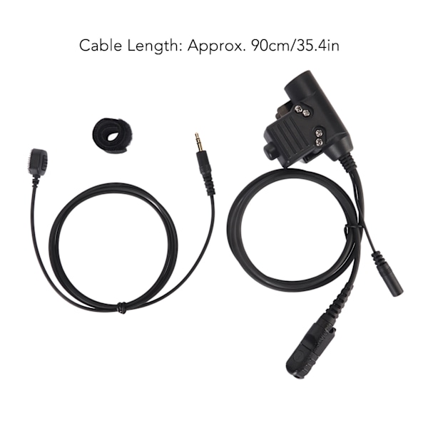 PTT-adapter, bärbar walkie-talkie-headset-adapter för MOTOROLA Xir P6600 P6620 DP2400 MTP3250