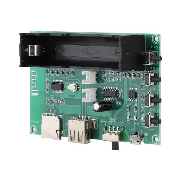 HW-433 Dubbel 5W Digital Bluetooth Dubbelkanals Audio Stereo Förstärkarpanel