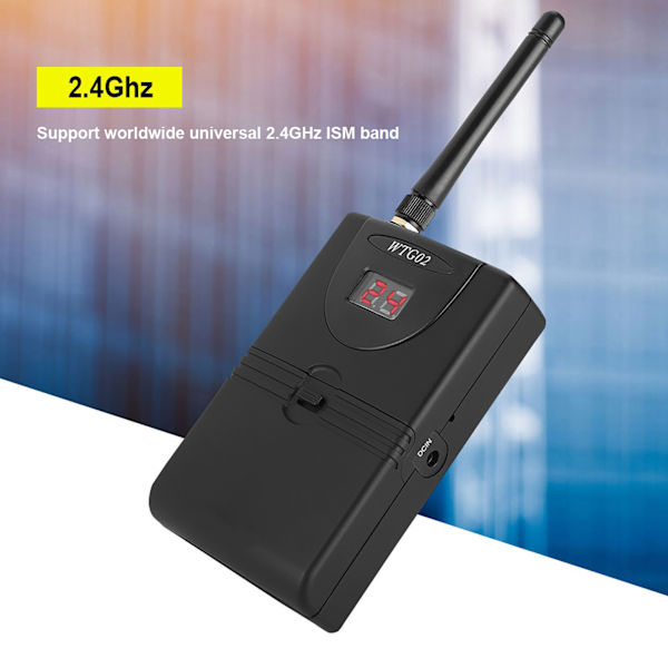 Trådlöst in-ear-monitorsystem 2,4 GHz professionellt digitalt in-ear-monitorsystem på scenljudsystem