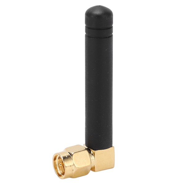 2 kpl WIFI-antenni SMA-uros sisäpuolinen neula 315MHz 3DBI vedenpitävä 50W 360° pyörivä liitosverkkoantenni kyynärpää