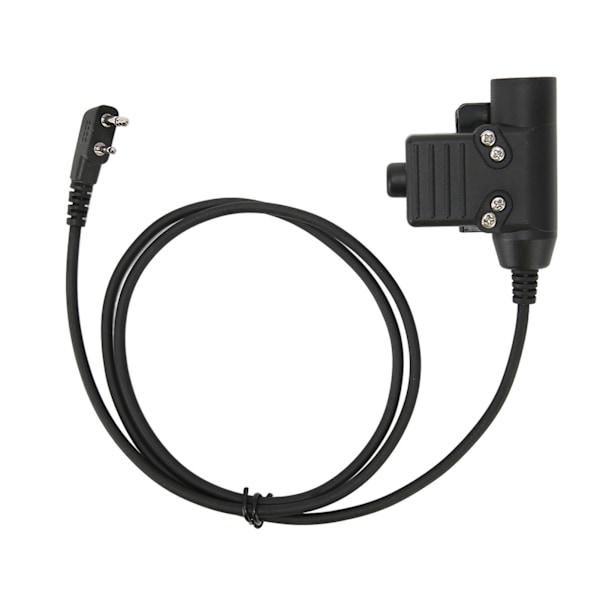 Radio Headset Adapter Push To Talk Ljud Walkie Talkie Öronsnäcka Adapter Ersättning för Icom V8 V80 V82