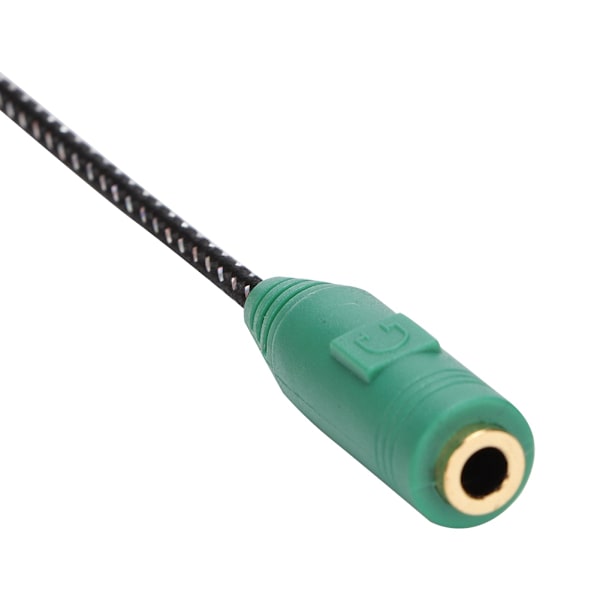 1-in-2 3,5 mm:n uros-naaraskuulokeliitäntä, mikrofonisovitin, kuulokemikrofoni, pariliitäntä, äänenjakaja