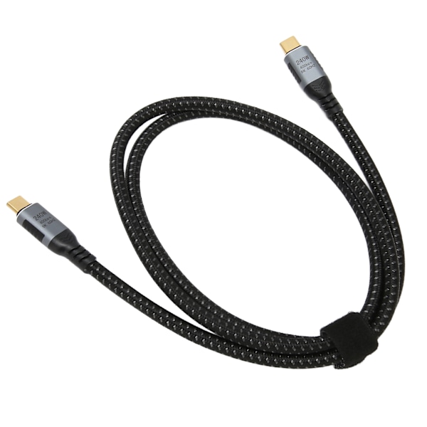USB 4.0 Gen 3 datakabel 40 Gbps överföring 240 W laddningsstöd 8K 60 Hz skärm Typ C till Typ C sladd för bärbar dator surfplatta