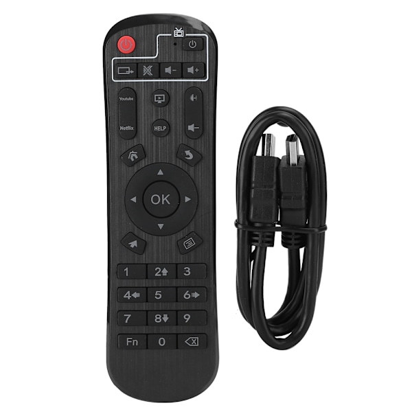 X88 PRO10 Internet TV-box Dubbelfrekvens WIFI Bluetooth 4.0 för Android 10.0 100–240V 4+32G EU-kontakt