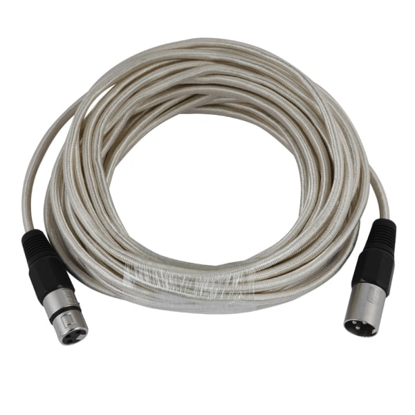 Høj kvalitet XLR han til hun mikrofon kabel lyd mikrofon kabel (10 m)