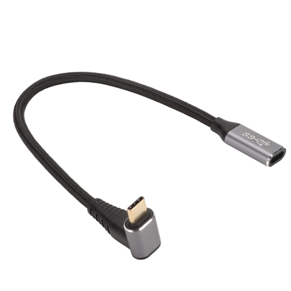 USB C 3.1 hann til hun-kabel PD100W hurtiglading 10 Gbps 4K ved 60 Hz USB C ladekabel for Steam Deck spillkonsoller