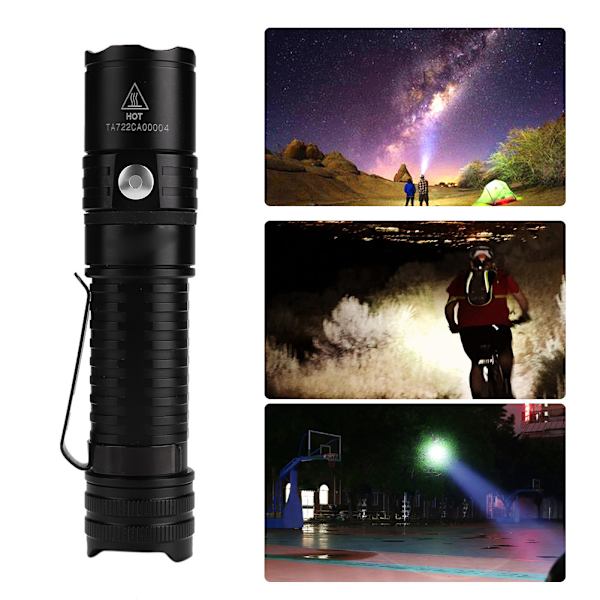 LED utomhus stark ficklampa mini bärbar vattentät camping U