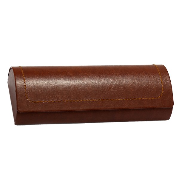 Eyeglass Case Hard Shell, Portable Sunglass Case, fashionable Leather Eyeglass Case