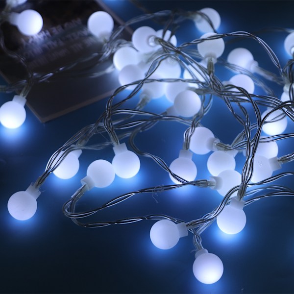 Fjärrkontroll LED Festival Semester Bröllop Fest Belysning String Lights Hem Gård Dekoration