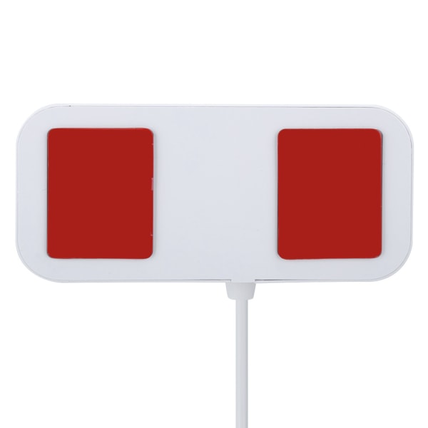 8 porter hurtig billader, multi USB ladestasjon, digitalt display for IOS/Samsung