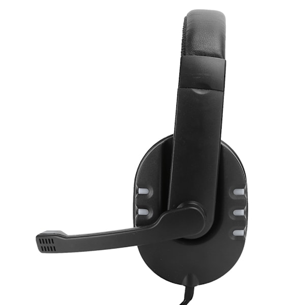 3,5mm+USB med Mikrofon Huvudmonterat Gaming Headset LED-Ljus Tillbehör