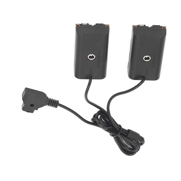 D Tap til NP F970 F570 F550 Dummy Batteri 2 i 1 DC Kobler LED Lys Digital Kamera Dummy Batteri til Atomos Ninja V Monitor