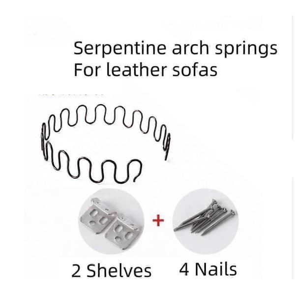 GETIT 1 STK 65CM Sofareparationsmateriale Sofafjeder Balancekrog Serpentinefjeder Sofafjeder Spænde 26s