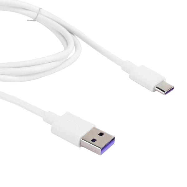 4 stk. sett Type C Super Fast 5A USB datakabel laderledning Hurtiglading kabler