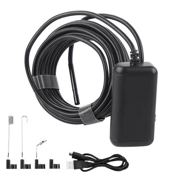 0,2 tum 5MP IP67 6 lysdioder WiFi endoskop boreskop inspektionskamera för iOS/Android smartphones 2m/6,6ft kabel