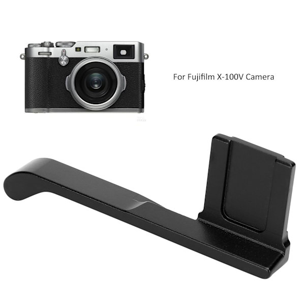 Metall tumme upp grepp tumstöd kamera kall sko handgrepp för Fujifilm X‑100V kamera
