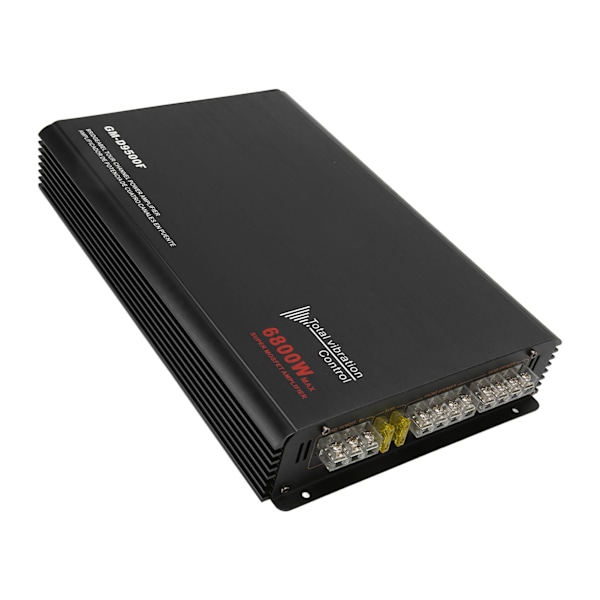 Bilstereo-förstärkare 6800W 4-kanals aluminiumlegering subwoofer-högtalarförstärkare 12V