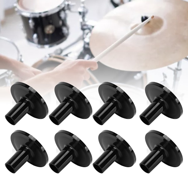 15Pcs Drum Cymbal Sleeves Plastic Cymbals Replacement Accessories for Percussion Instrument