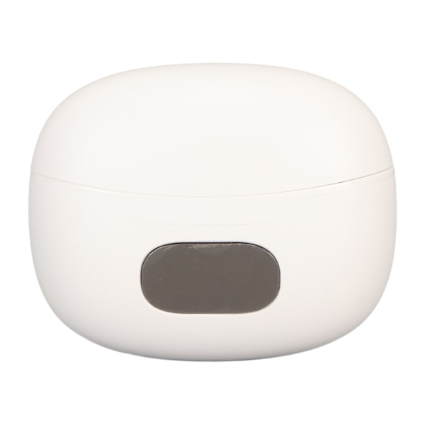 Bluetooth-oversætter-øretelefoner med støjreduktion - 74 sprog, 70 accenter - Trådløse oversætter-øretelefoner med digitalt display - Hvid