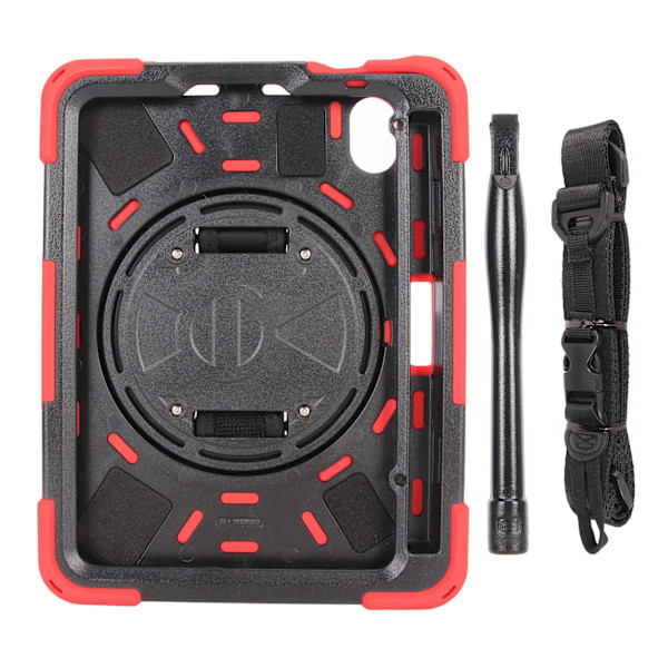 Skyddande fodral för IOS Mini 6 surfplatta, robust surfplatta multifunktionsfodral med handrem, stativ och axelrem