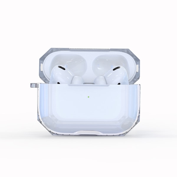 TPU Anti-fall hörlurar skyddande fodral transparent mjukt skal öronsnäcka lock för IOS hörlurar vit för IOS hörlurar Pro