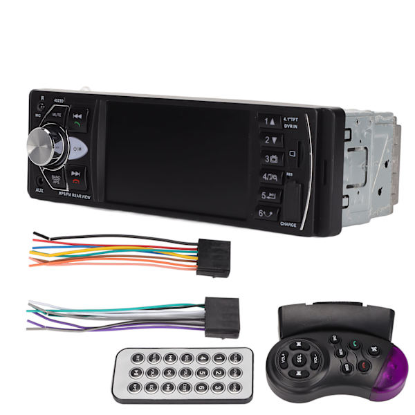 4.1 tuuman auton MP5-soitin 1080P monitoiminen stereovapaa kädet auton MP5-soitin autoihin