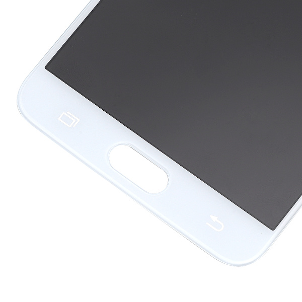 LCD-berøringsskjerm uten rammetilbehør for Samsung J7 Prime G610 hvit