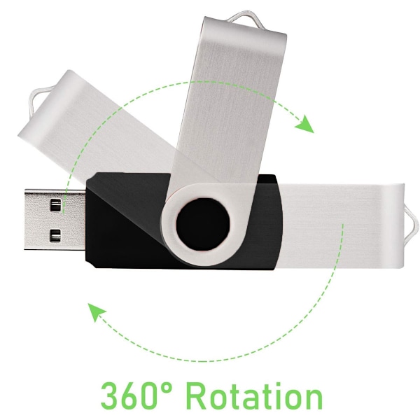 Kompakt Flash Drive, Elegant Design USB 2.0 Minnesstickor Med Snabba Dataöverföringshastigheter För Enkel Användning Inom Utbildning, Kontor, Myndigheter, Media,