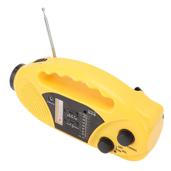 Hätäkäsikampi Radio Multi Band AM FM SW Solar Hand Crank