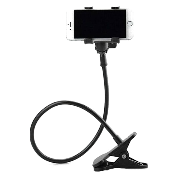 Universellt Mobiltelefonställ, Ergonomisk Design 360 Graders Justerbar Flexibel Lång Arm, Handsfree Bekvämlighet för Sovrum Gym Kontor (Kompatibel