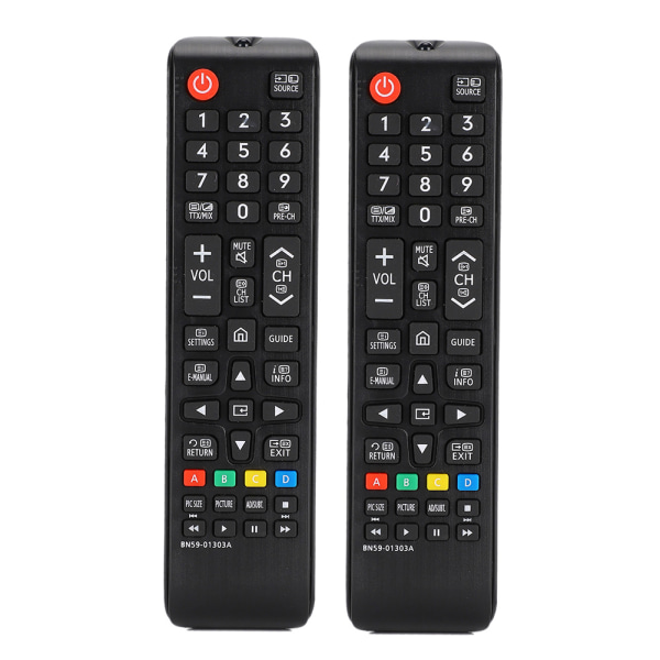 2 stk. fjernkontroller til hjemmekino-TV, erstatning for Samsung BN59-01303A