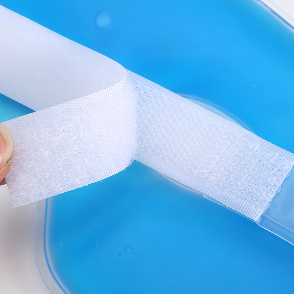 Bærbar kølende gel is øjenpleje maske afslappende lindring sove børns pandebånd med ispose blå
