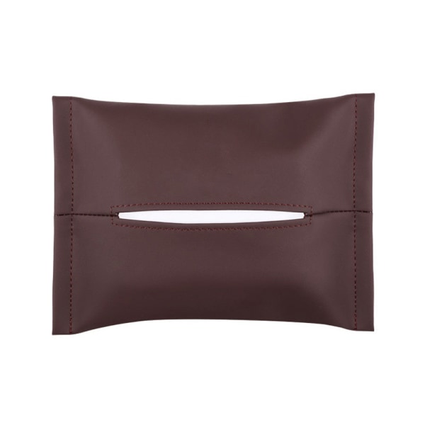 Bilvev pose i skinn - enkel design