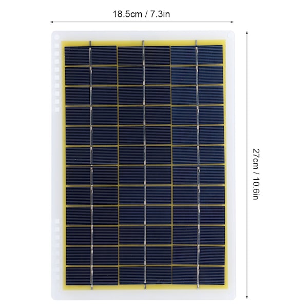 Flexibel Vattentät Solpanel, Omvandlar Solens Energi Till Elektricitet, Idealisk För 12V Batteriladdningskit