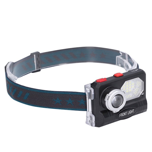 LED-strålkastare Multifunktionell induktionsstrålkastare USB-laddning Ou