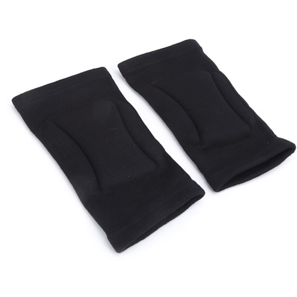 2 st knäskydd tjocka svamp antikollision nylon EVA skyddande knästrumpor för barn tonåringar vuxna män kvinnor(S )