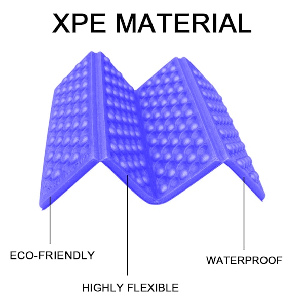 2PCS Camping Foam Pad Vattentät XPE