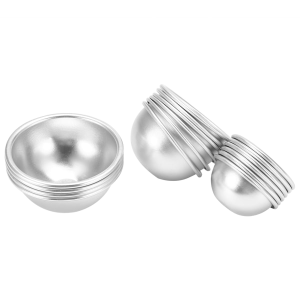 Håndlavede badebombeforme i aluminiumlegering til brusende håndværk DIY-kage