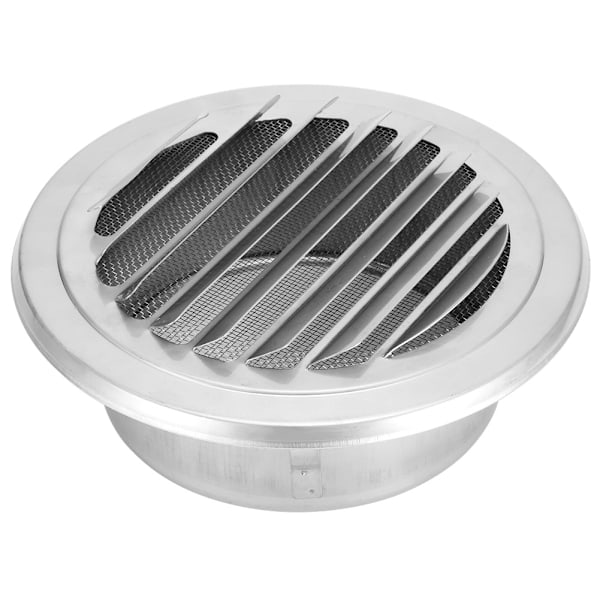 Väggmonterat Grillgaller, Rostfritt Stål Ventilationsgaller För Oavbruten Luftcirkulation, Justerbar Ventilationsventil Säkerställer Exakt Luftkontroll,