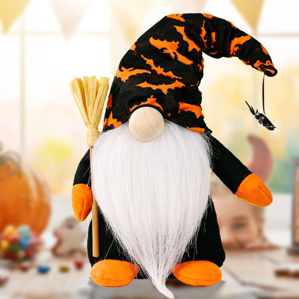 Halloween Plysch Gnomes Dekoration, Elf Decor Söt Hushåll Eller