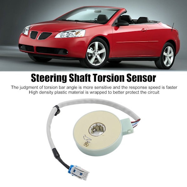 Styrespindel Vridningssensor 23232310 Sensitiv Hurtig Respons Erstatning for Chevy Malibu 2004 til 2012